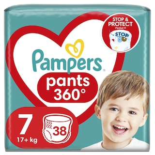 PAMPERS | Πάνες Βρακάκι Μωρού Pants Νο7 38 Τεμάχια