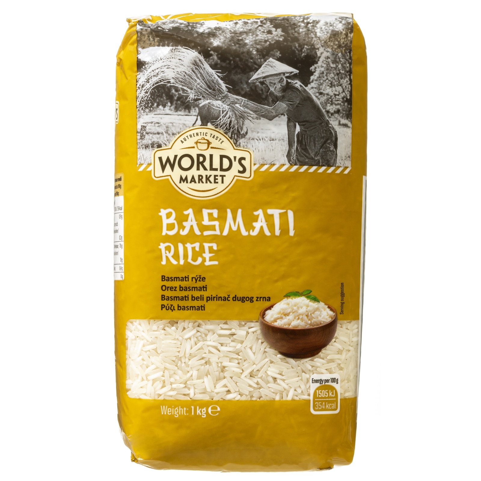 WORLD'S MARKET Ρύζι Basmati 1kg