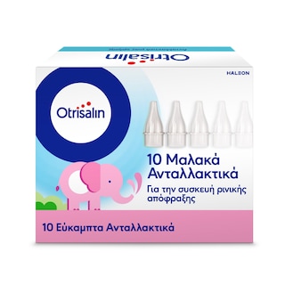 OTRISALIN | Refill Nozzles Flexible Disposable 10 Pieces