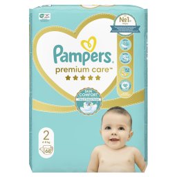 PAMPERS | Πάνες Μωρού Premium Care Νο2 68 Τεμάχια