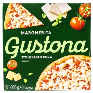 GUSTONA | Πίτσα Μαργαρίτα Κατεψυγμένη 2x300g