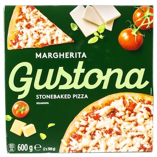 GUSTONA | Πίτσα Μαργαρίτα Κατεψυγμένη 2x300g