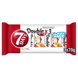 7DAYS | Κρουασάν Double Κακάο & Βανίλια 3x70g