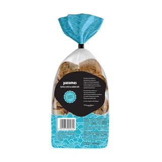 ΚΑΡΑΜΟΛΕΓΚΟΣ | Παξαμάς Κρίθινος Χωρίς Πρόσθετο Αλάτι 400g