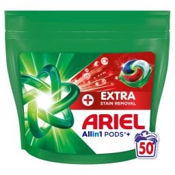 ARIEL | Kάψουλες Πλυντηρίου Ρούχων Allin1 Pods Extra Clean 50 Τεμάχια