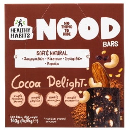 HEALTHY HABITS | Μπάρες Cocoa Delight Nood Bars 4x35g