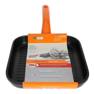 ORANGE | Grill ΑΝΤΙΚΟΛΛΗΤΙΚΗ 24Χ24CM ORANGE 1 ITEM