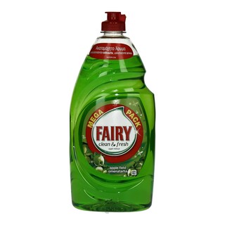 FAIRY | CLEAN & FRESH | ΥΓΡΟ ΑΠΟΡΡΥΠΑΝΤΙΚΟ ΠΙΑΤΩΝ ΜΗΛΟ 900 ML