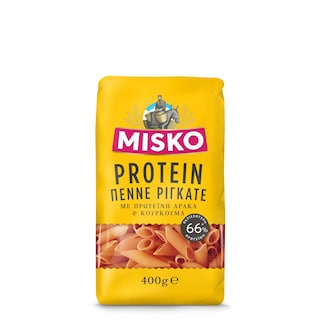 MISKO | Μακαρόνια Πέννε Ριγκάτε Protein 400g