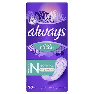 ALWAYS | Σερβιετάκια Dailies Fresh & Protect Normal 30 Τεμάχια