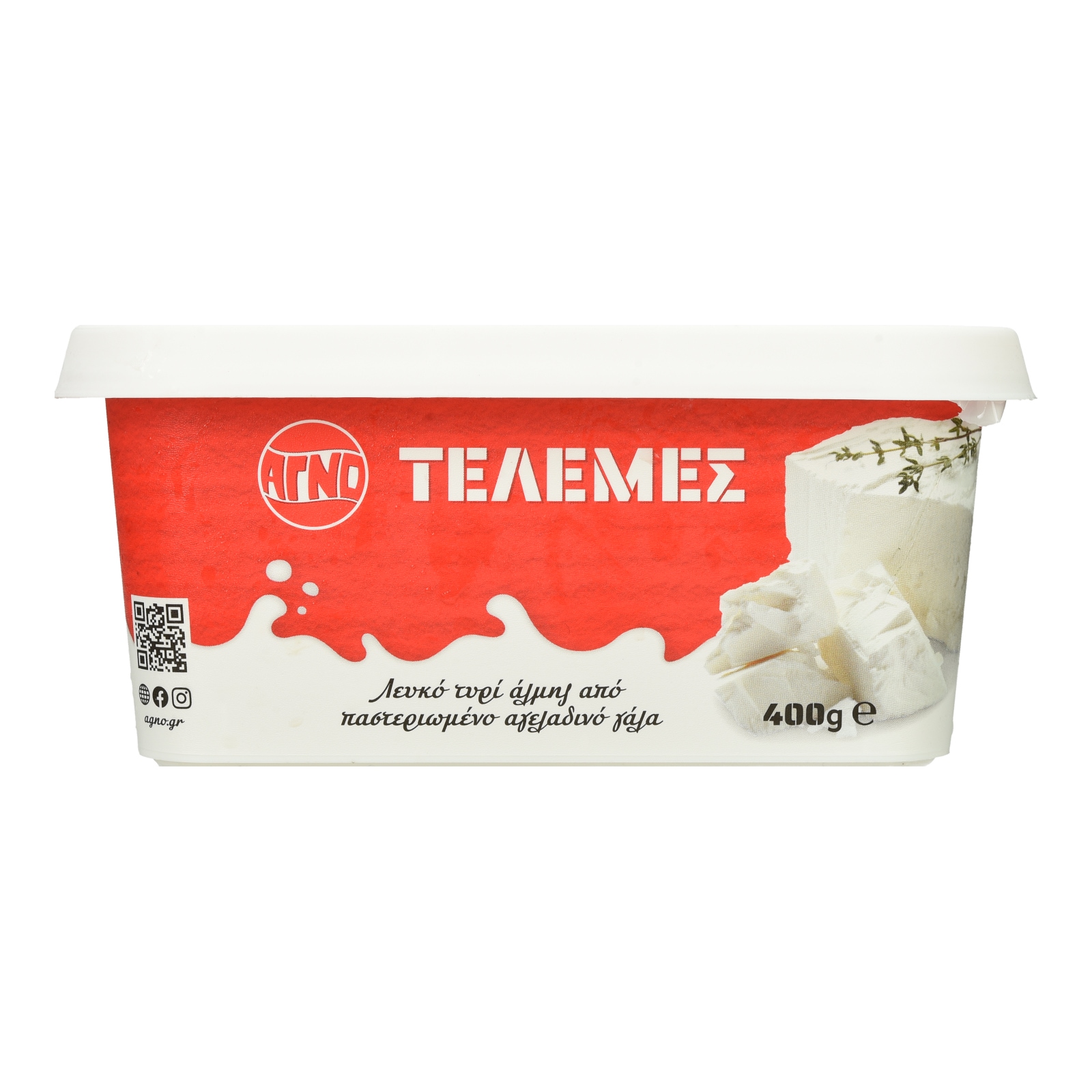 ΑΓΝΟ Λευκό Τυρί Τελεμές 400g
