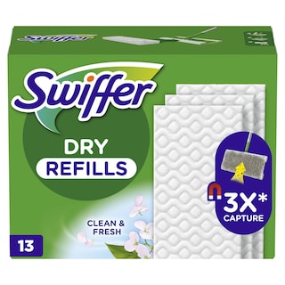 SWIFFER | Στεγνά Πανάκια Clean & Fresh Ανταλλακτικά 13 Τεμάχια