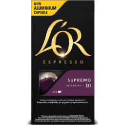 LOR | Κάψουλες Καφέ Espresso Supremo 10x5.2g