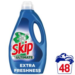 SKIP | Yγρό Πλυντηρίου Ρούχων Ultimate Extra Freshness 48 Μεζούρες
