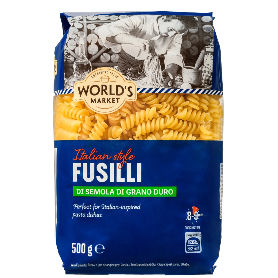 WORLD'S MARKET Βίδες Fusilli 500g