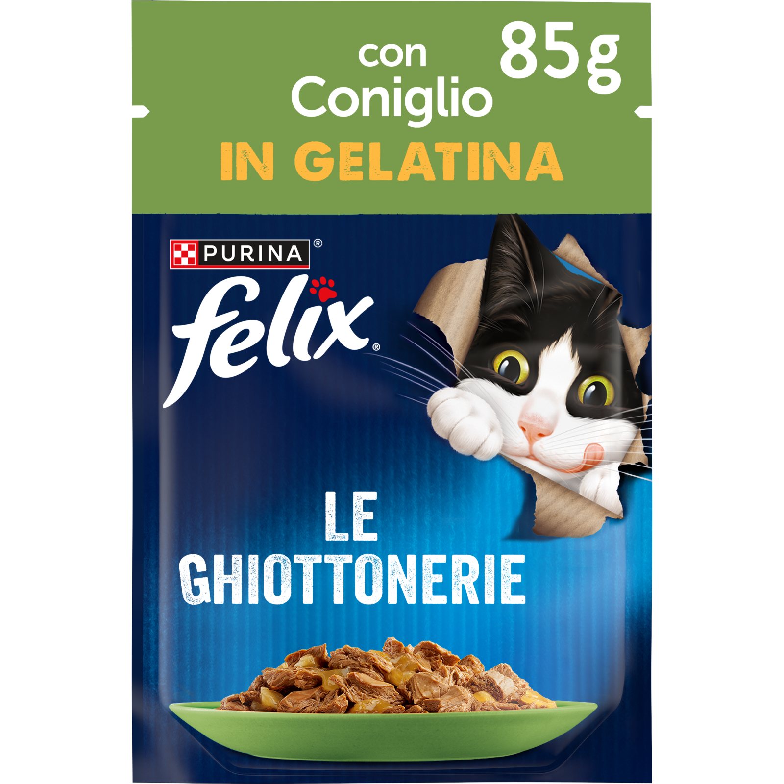 Γατοτροφή AGAIL Κουνέλι σε Ζελέ 85g