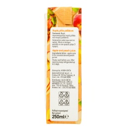 ΑΒ | Χυμός Μήλο Ροδάκινο 250ml