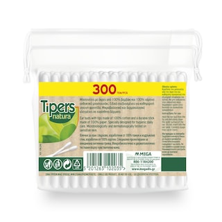 TIPERS | Μπατονέτες Natura 300 Τεμάχια