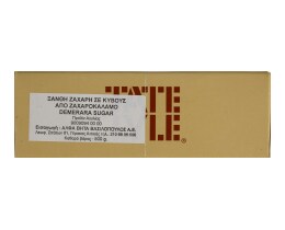 TATE & LYLE'S | ΖΑΧΑΡΗ DEMERARA ΚΥΒΟΙ 500 GR