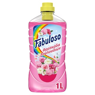 FABULOSO | Καθαριστικό Πατώματος Φρεσκάδα Λουλουδιών 1lt