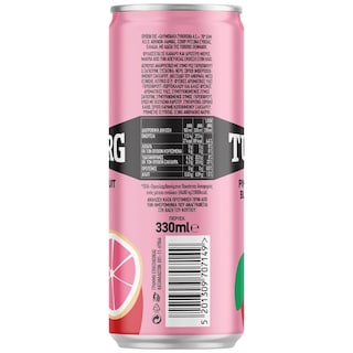TUBORG | Αναψυκτικό Pink Grapefruit Σαγκουίνι Κουτί 330ml