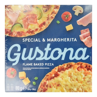 GUSTONA | Πίτσα Special και Μαργαρίτα 430g+380g