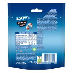 OREO | Μπισκότα Γεμιστά Crunchy Bites Dipped Βανίλια 110g