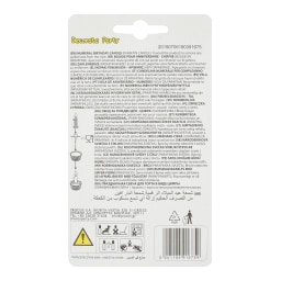 DECORATA | Κερί Γενεθλίων Νο4 1 Τεμάχιο