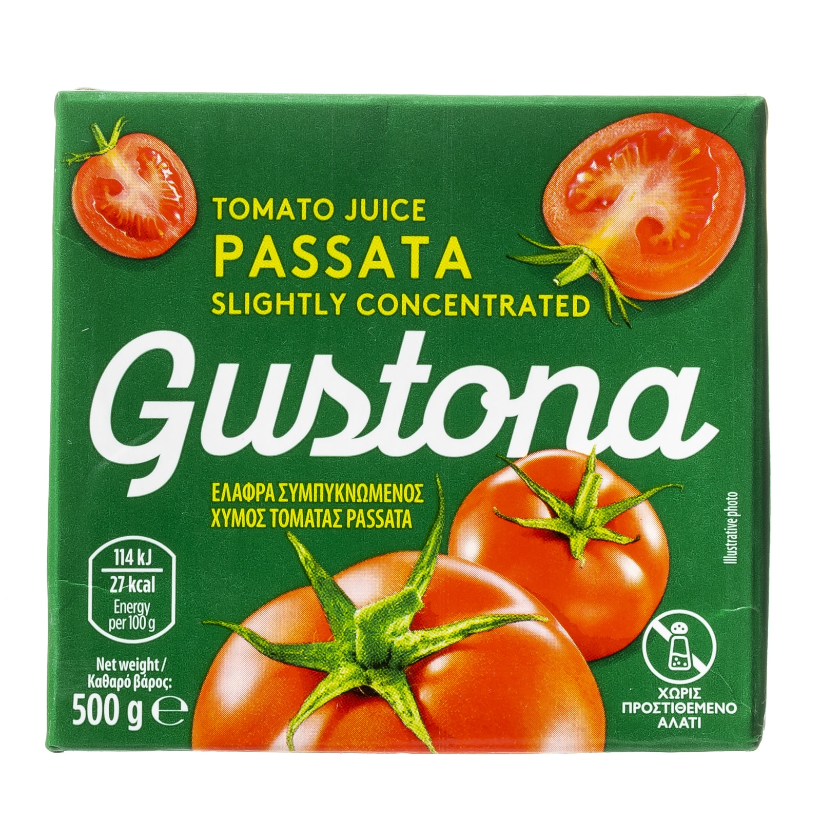 GUSTONA Τομάτα Passata 500g
