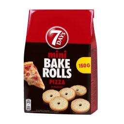 7DAYS | Σνακ Mini Bake Rolls Πίτσα 150g