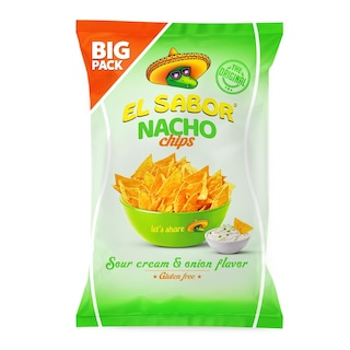 EL SABOR | Τσιπς Nacho Sour Cream & Onion 180g