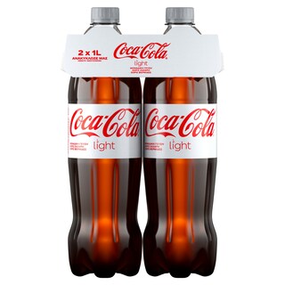 COCA COLA | LIGHT | Αναψυκτικό Cola Light Φιάλη 2x1lt