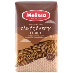 ΜΕΛΙΣΣΑ | Στριφτό Ζυμαρικό Ολικής Αλέσης  500 gr