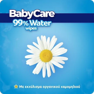 BABY CARE | Μωρομάντηλα 99% Water 2x20 Τεμάχια