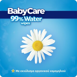 BABY CARE | Μωρομάντηλα 99% Water 2x20 Τεμάχια