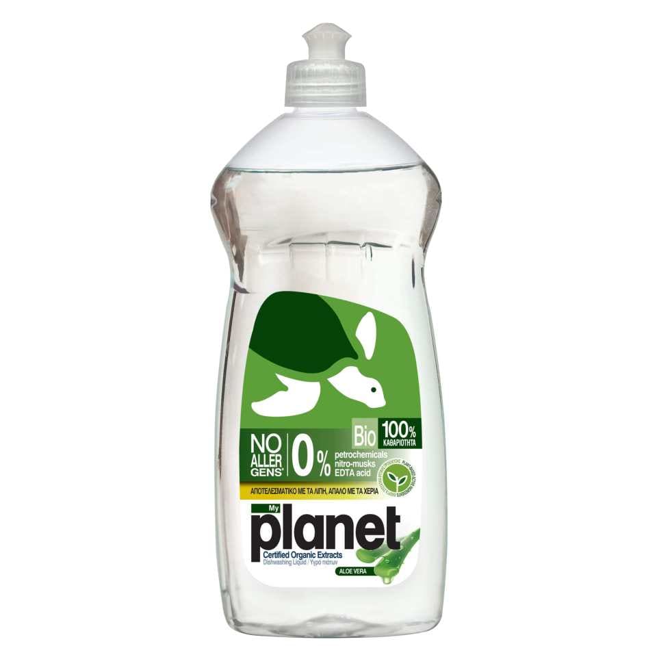 PLANET Υγρό Απορρυπαντικό Πιάτων Aloe Vera 625ml