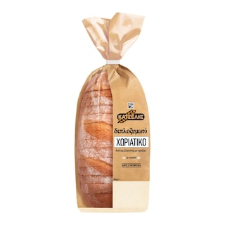 ΚΑΤΣΕΛΗΣ | Ψωμί Διπλοζυμωτό Χωριάτικο σε Φέτες 500g