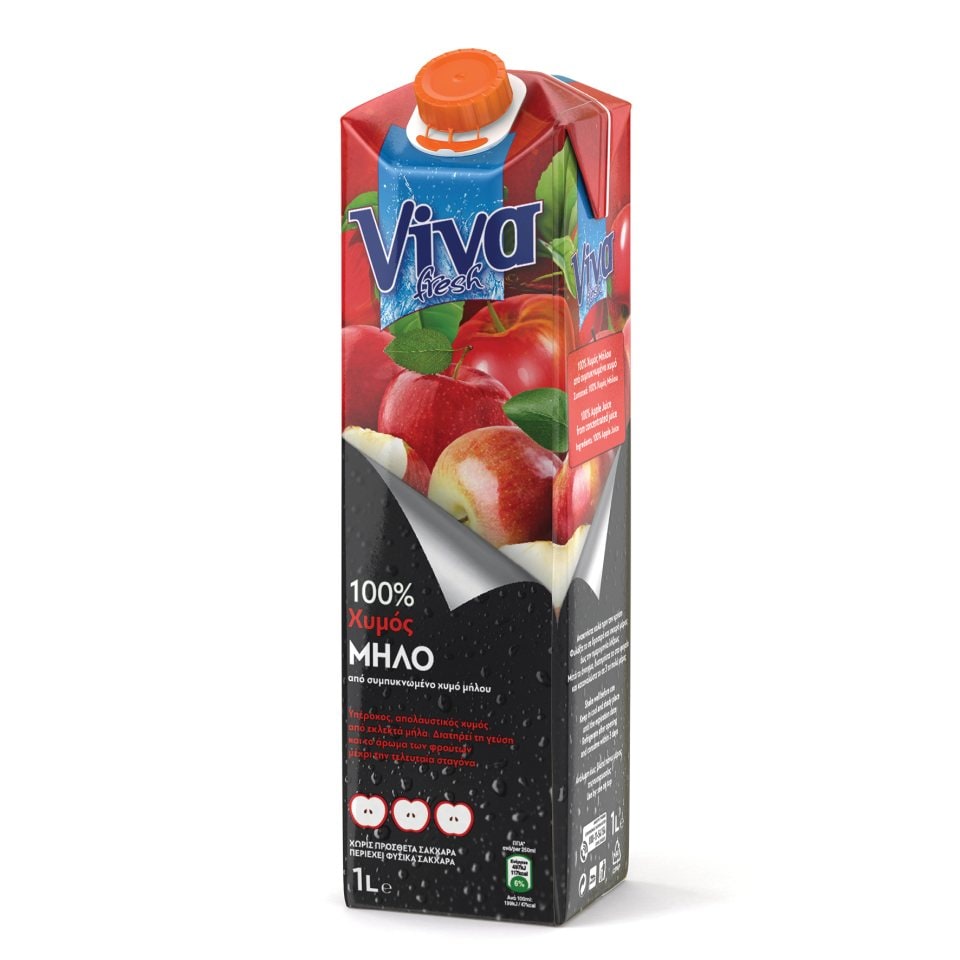 VIVA FRESH Χυμός Μήλο 1lt