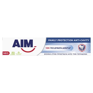 AIM | Οδοντόκρεμα Family Protection Anticavity 75 ml