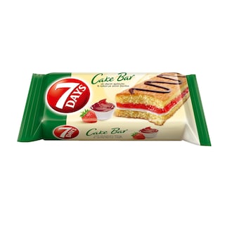 7DAYS | Cake Bar Βανίλια Φράουλα 32gr