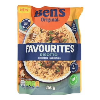 BEN'S | Ριζότο Favourites Κοτόπουλο Μανιτάρια 250g