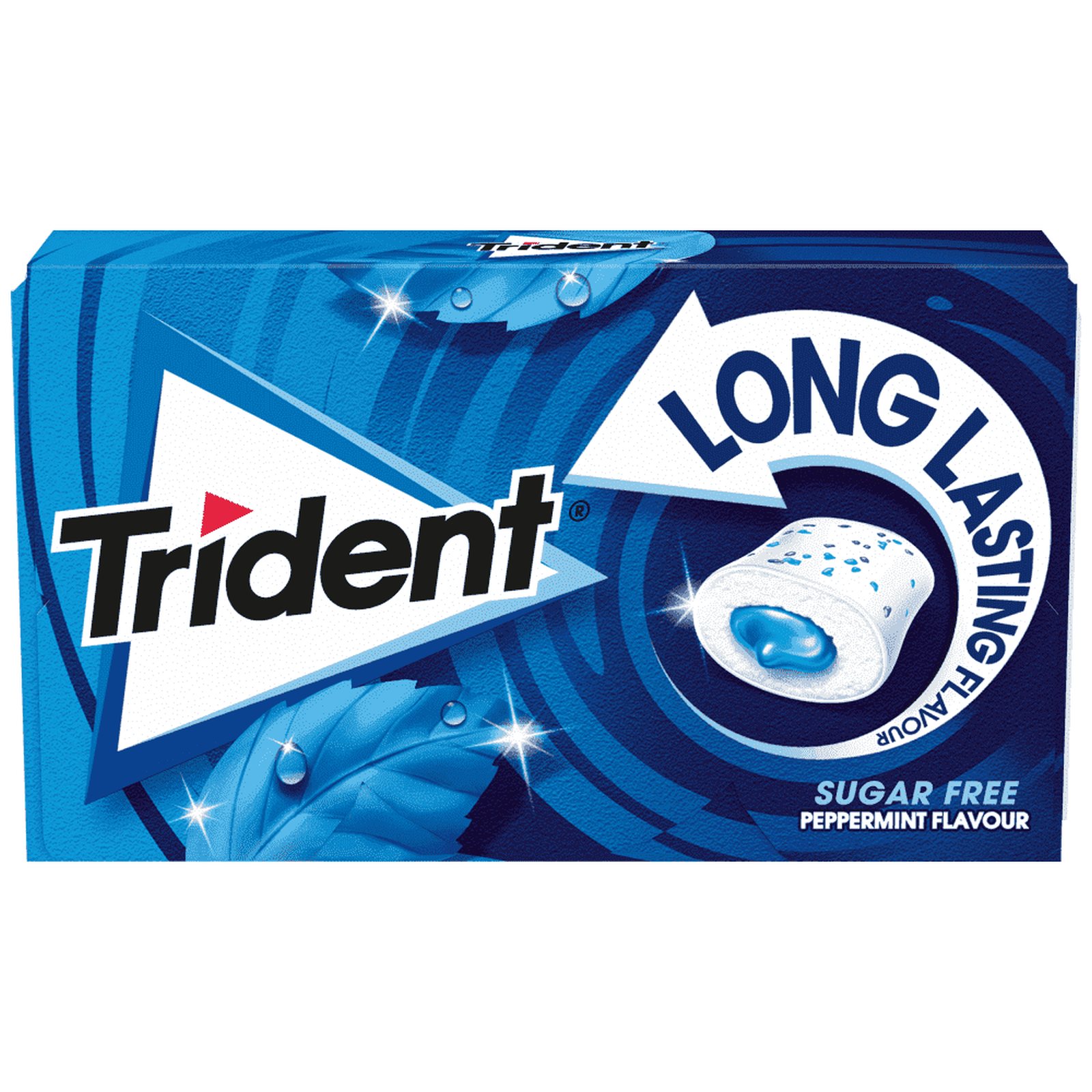 TRIDENT Τσίχλα Long Lasting Μέντα 22g