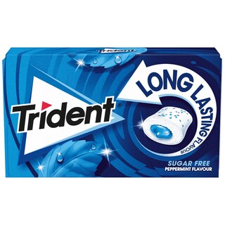 TRIDENT | Τσίχλα Long Lasting Μέντα 22g
