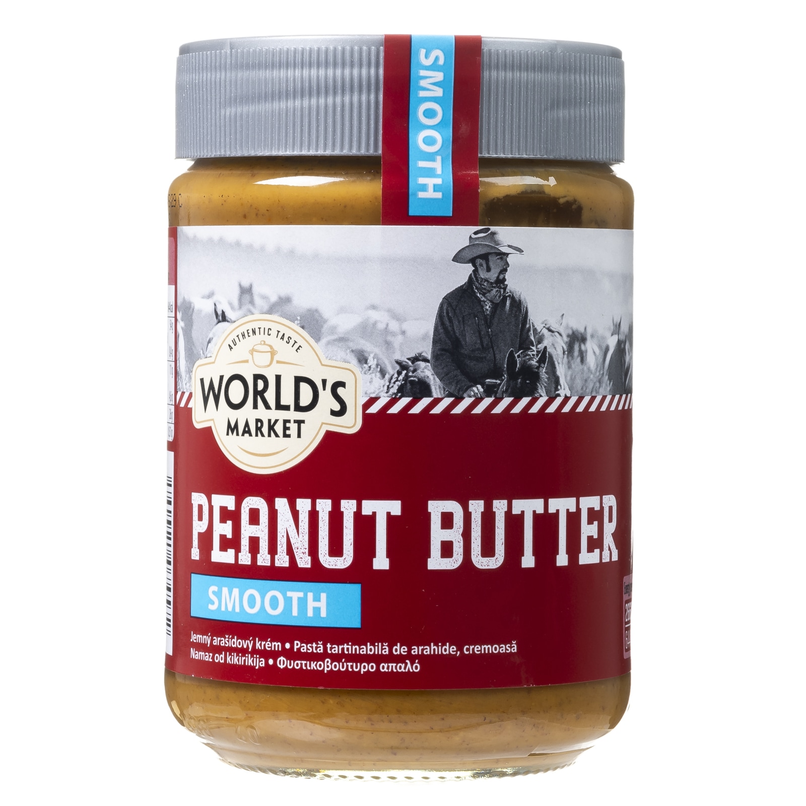 WORLD'S MARKET Φυστικοβούτυρο Απαλό 350g