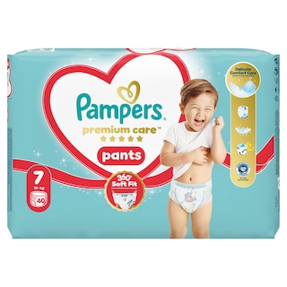PAMPERS | Πάνες Βρακάκι Premium Pants Νο7 40 Τεμάχια