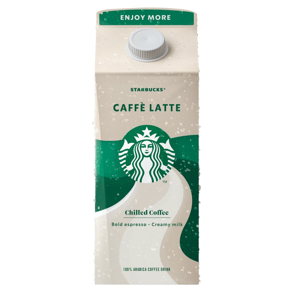 STARBUCKS Ρόφημα Καφέ Caffe Latte 750ml