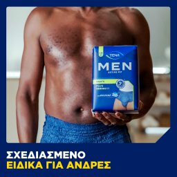 TENA | Εσώρουχα Ακράτειας Men Active Fit Plus Large 8 Τεμάχια