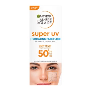 AMBRE SOLAIRE | Αντηλιακό Προσώπου Super UV Hyaluronic SPF50+ 40ml