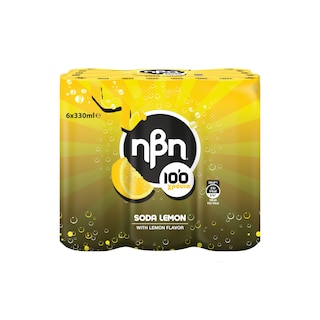 HBH | Σόδα Λεμόνι Κουτί 6X330 ml