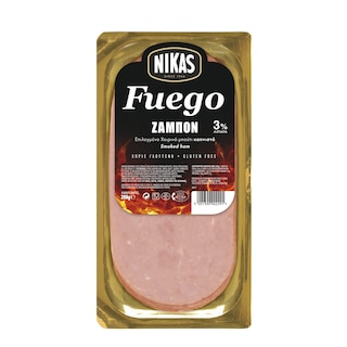 FUEGO | Ζαμπόν Φέτες Χωρίς Γλουτένη 120g